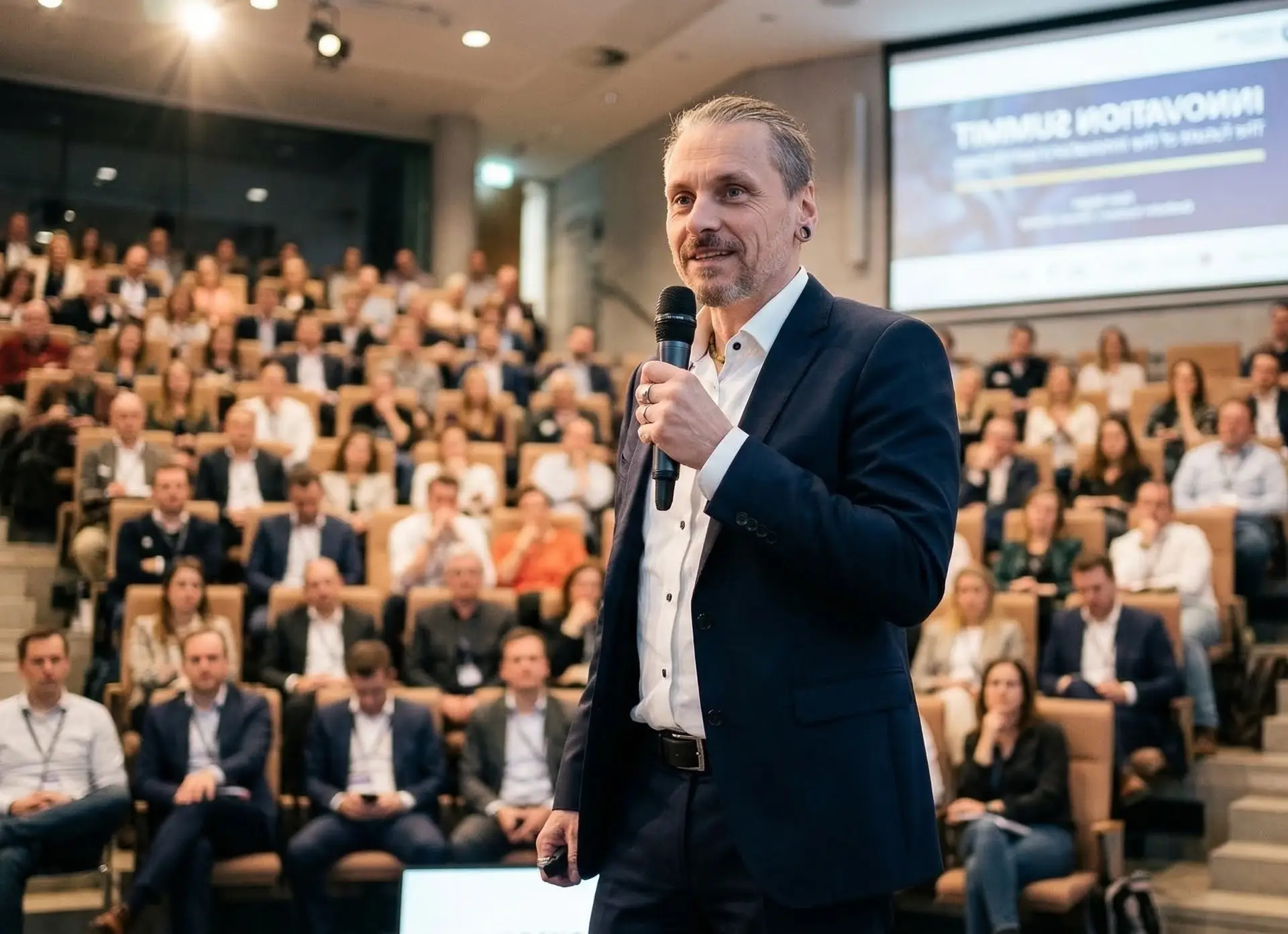 Patrick VanB lors d'un event